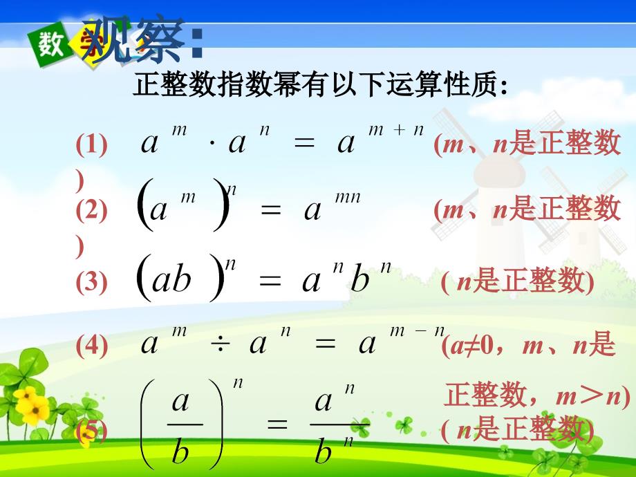 人教版数学八年级上册课件 15.2.3 整数指数幂1_第2页