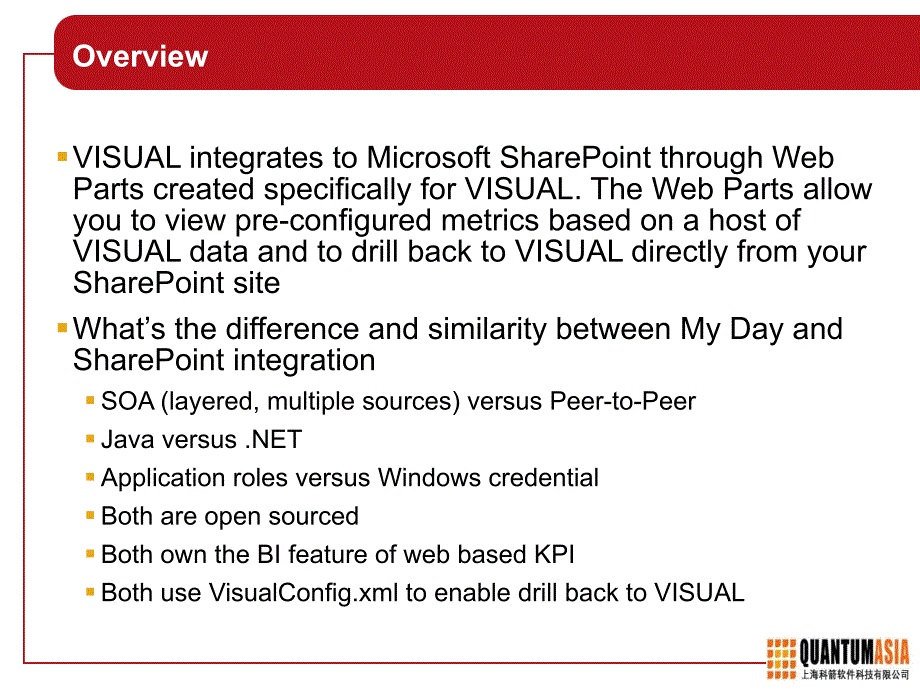 [精选]VISUAL Enterprise Integrated to Microsoft SharePoint_第3页