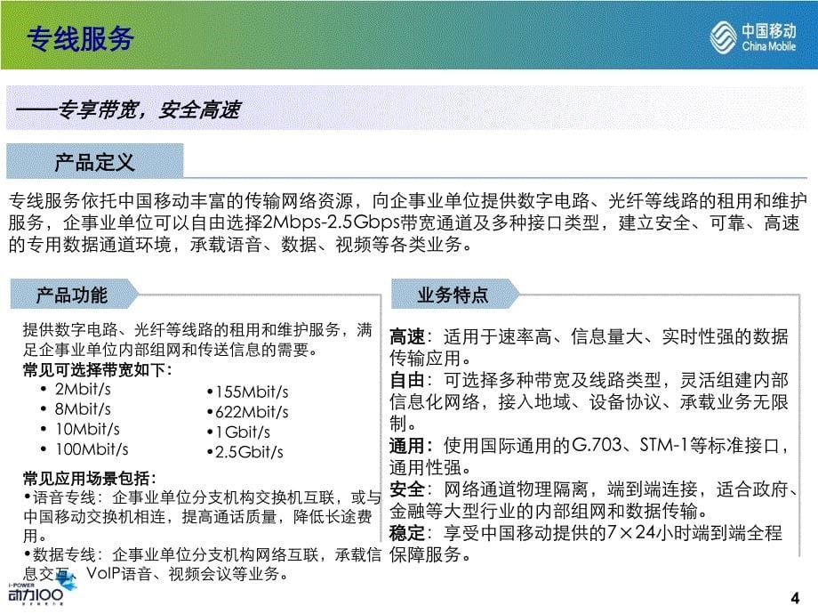 [精选]中国移动集团信息化产品介绍50_第5页