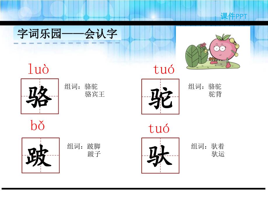 二年级下册语文课件-11找骆驼 语文S版（2018）（21张幻灯）_第2页