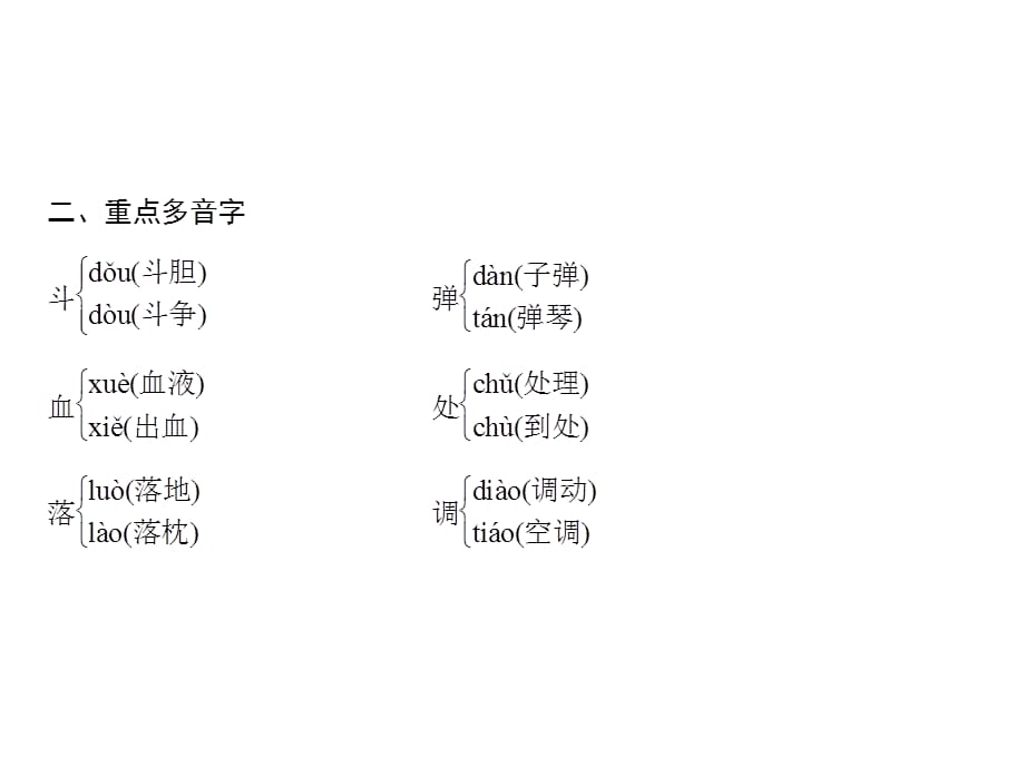 三年级上册语文课件－第8单元 单元考点小结八｜人教（部编版）(共9.ppt)_第3页