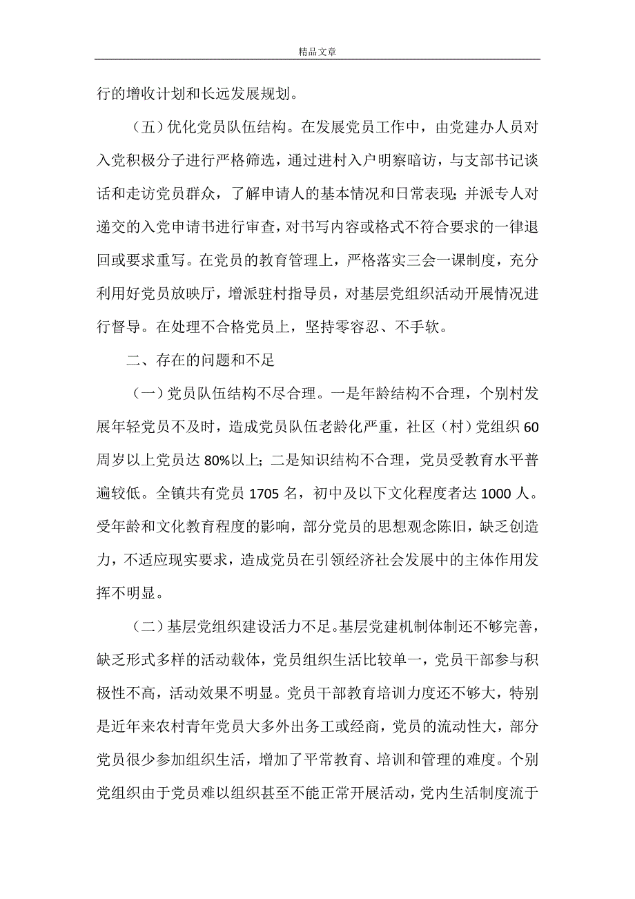 《党委书记工作报告范文合集》_第3页