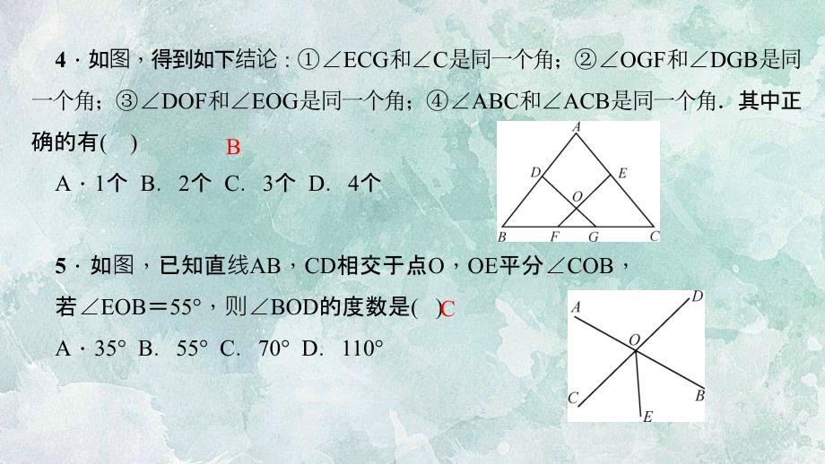 2018年秋（河南）北师大版七年级上册数学习题课件：周周清5(共12张PPT)_第4页