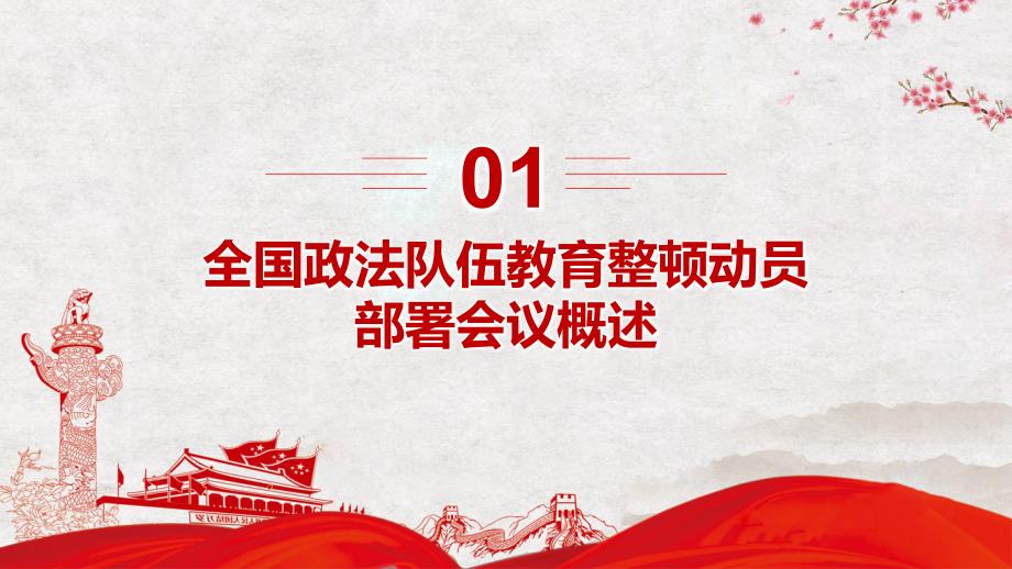 全国政法队伍教育整顿动员部署会议解读学习党政党建党课授课PPT教材课件_第4页