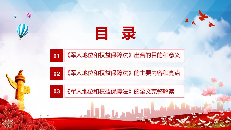 实现强国兴军的战略考量解读2021年《军人地位和权益保障法》PPT教材课件_第3页