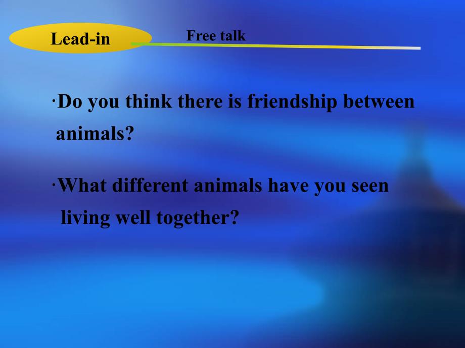 冀教2011课标版八年级下册第3单元Lesson 18 Friendship Between Animals2_第3页