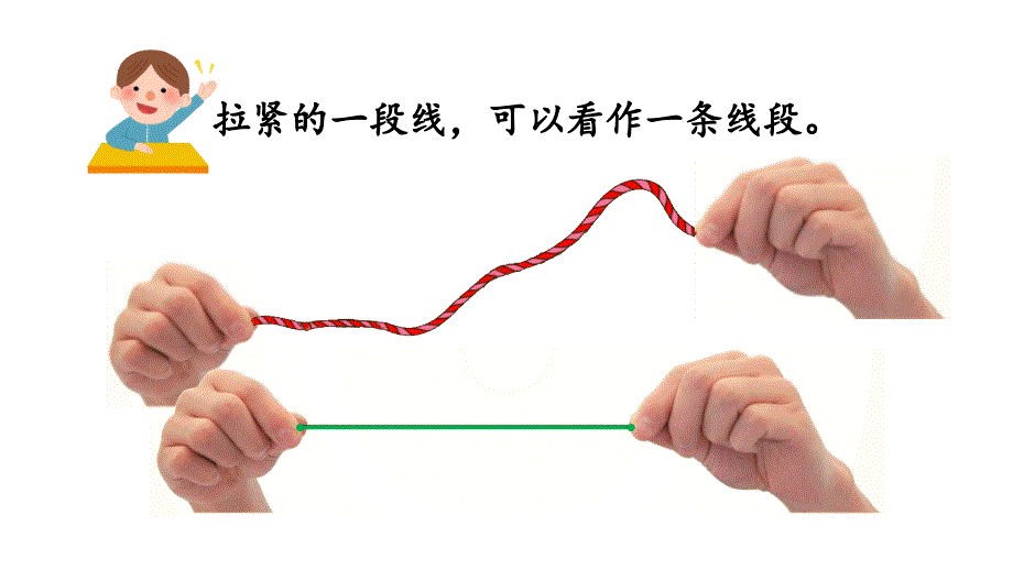 人教版小学数学二年级上册《长度单位认识线段及画法》PPT_第3页