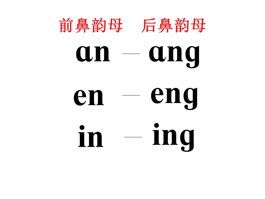 一年级上册语文课件-拼音14ang eng ing ong_鄂教版_第2页