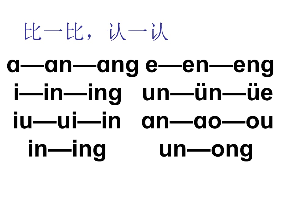 一年级上册语文课件-拼音14ang eng ing ong_鄂教版_第3页