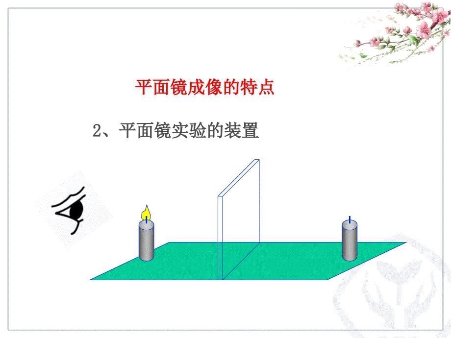广东省河源市正德中学八年级物理上册：4.3平面镜成像2_第5页