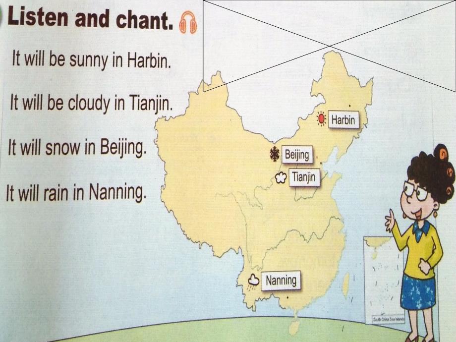 六年级下册英语课件－M2U2 It will snow in Harbin. ｜外研社_第4页