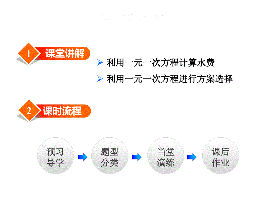 2018秋人教版七年级数学第三章 一元一次方程课件：3.4.4 方案选择与分段计费问题_第2页