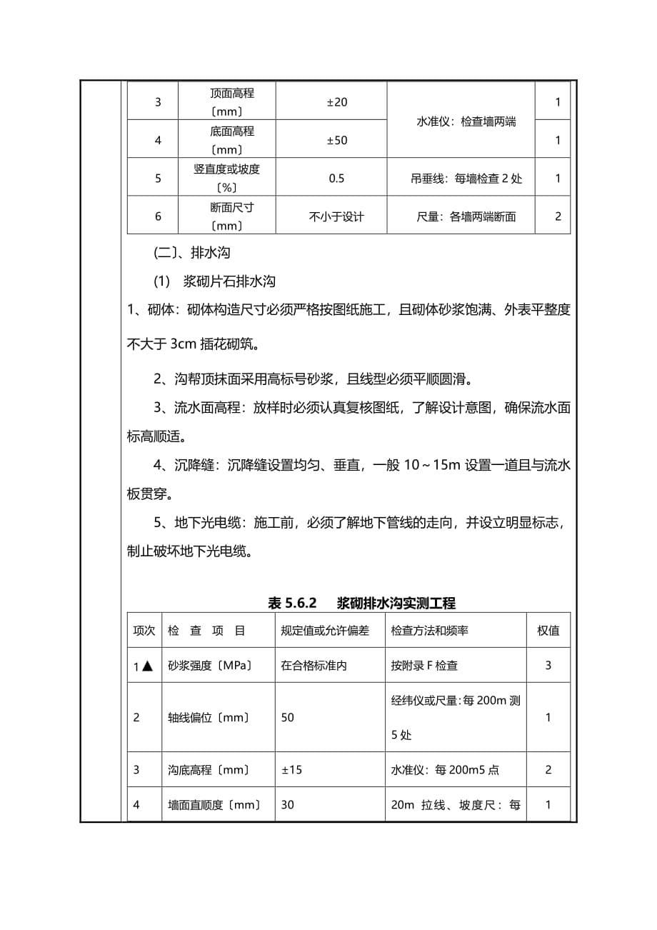 附属工程技术交底（PDF版）表（作业指导书）_第5页