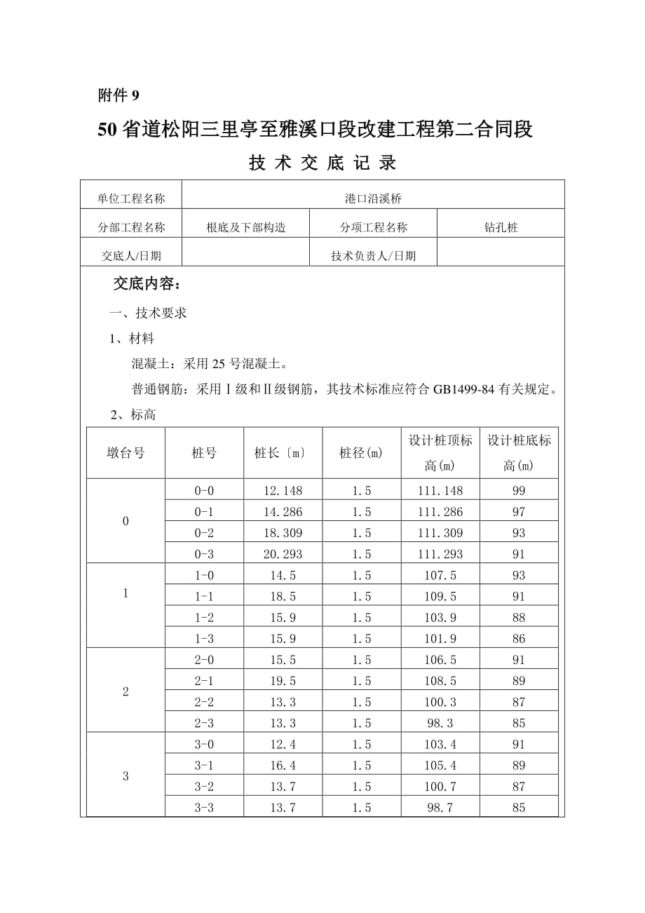 钻孔桩基础及下部构造技术交底（PDF版）_第1页