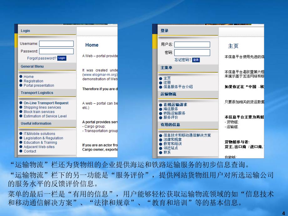 [精选]关于eLOGMAR-M信息平台的演讲_第4页