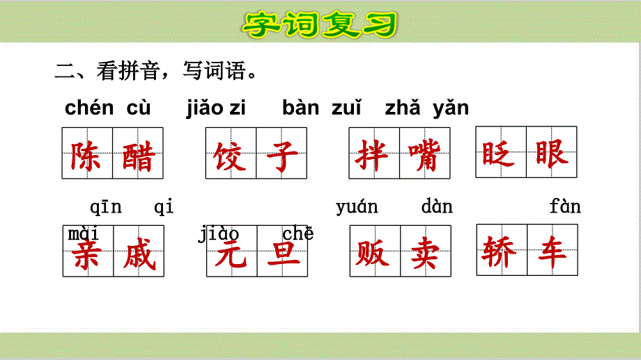 部编版语文六年级下册期末复习课件_第2页