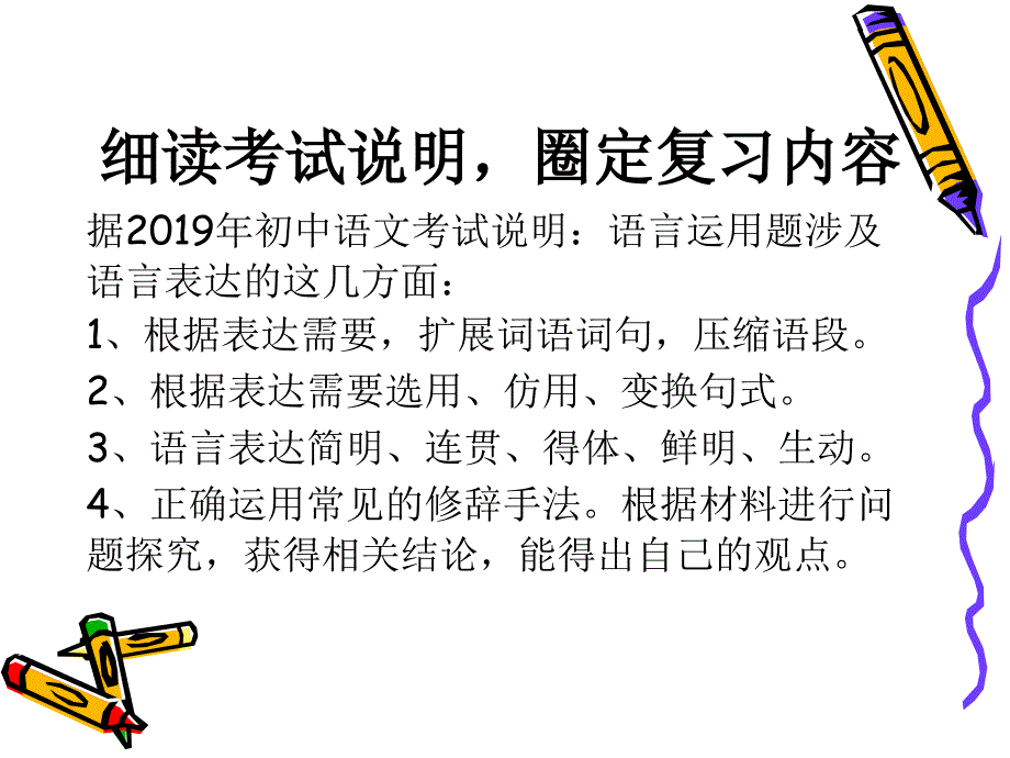 初中语文语言运用复习建议课件_第3页