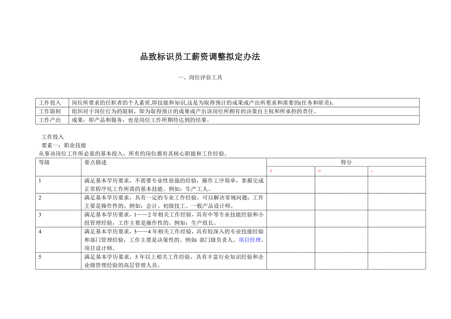 【人才发展TD工具】员工晋升与调薪标准参考执行办法_第1页