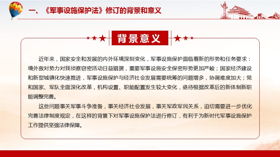 一部时代性科学性实践性强的法律2021年新修订《军事设施保护法》PPT讲授课件_第5页