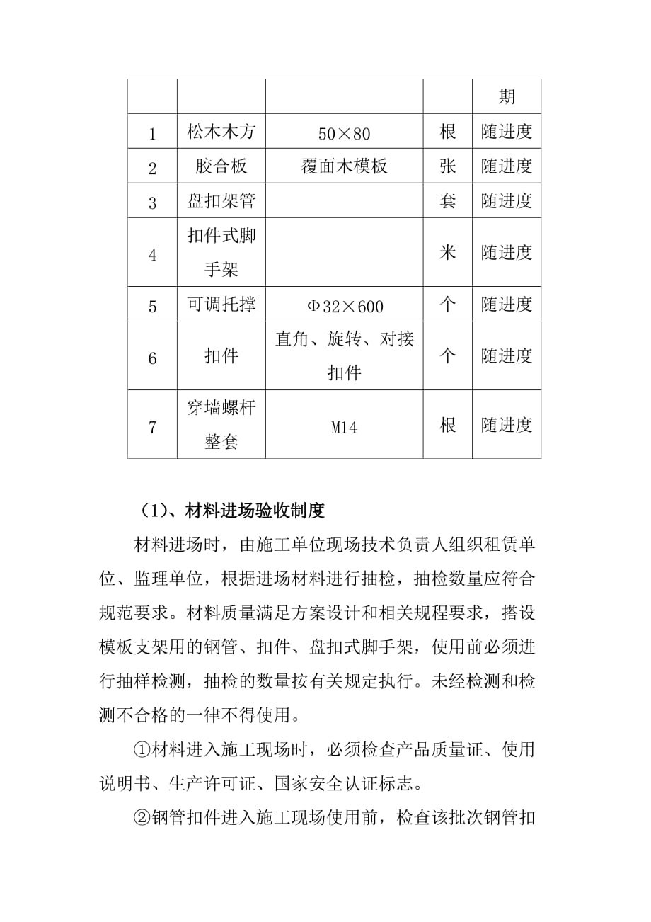 承插型盘扣式模板施工准备制作加工存放方案_第3页