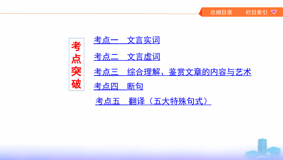 2020版《3年高考2年模拟》一轮浙江语文第三部分 古代诗文阅读专题十一　文言文阅读_第3页