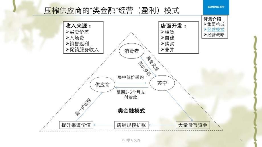 案例：苏宁电器财务报表分析案例ppt课件_第5页