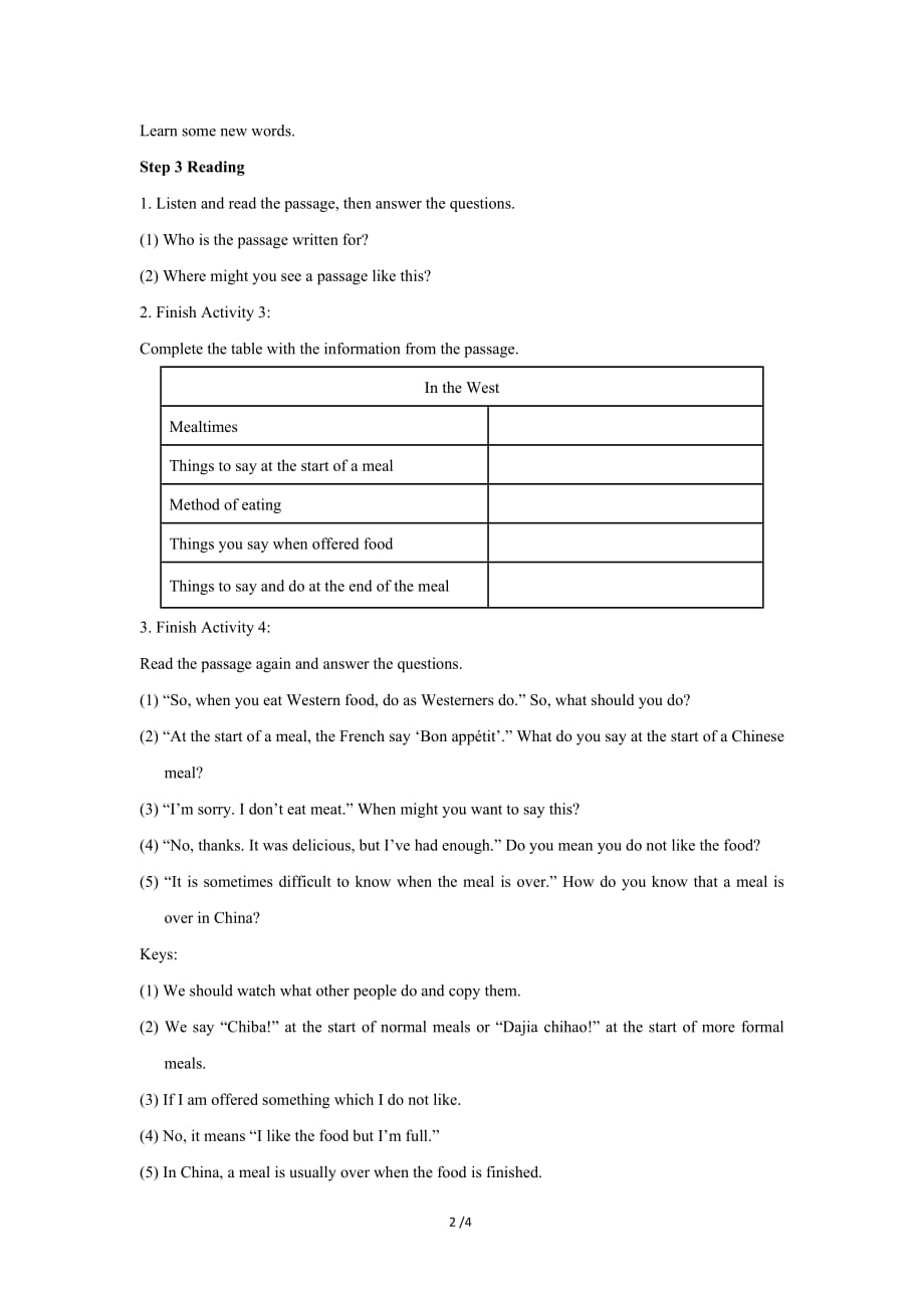 Module 6 Unit 2 示范公开课教案（外研版九年级下册教学设计）_第2页