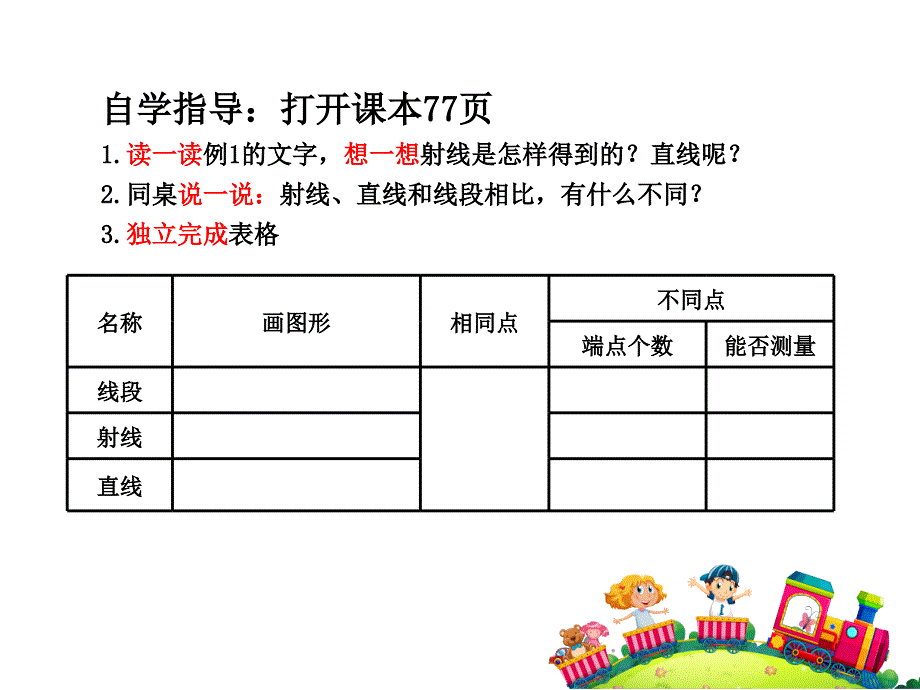 四年级上册数学课件－8.1《直线、射线和角》 ｜苏教版（2014秋） (共22张PPT)_第4页