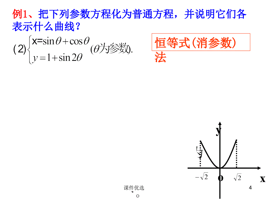 参数方程与普通方程的互化【行业内容】_第4页