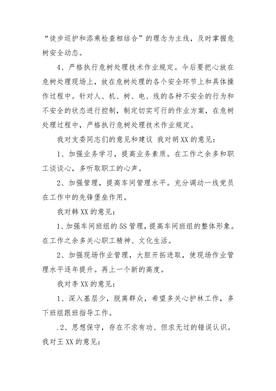 村支部班子述职报告三严三实_第4页