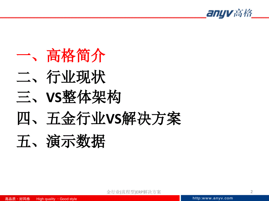 金行业(流程型)ERP解决方案课件_第2页