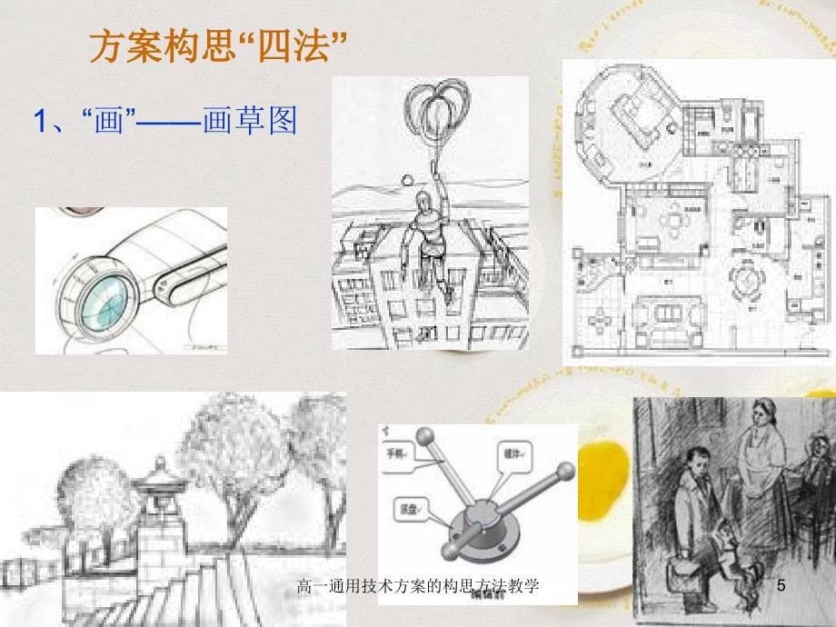 高一通用技术方案的构思方法教学课件_第5页