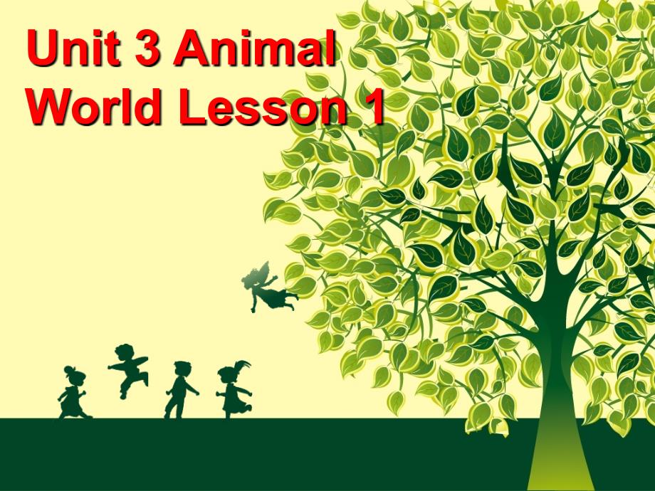 六年级上册英语课件-Unit 3 Animal world Lesson 3 2｜人教新起点_第1页