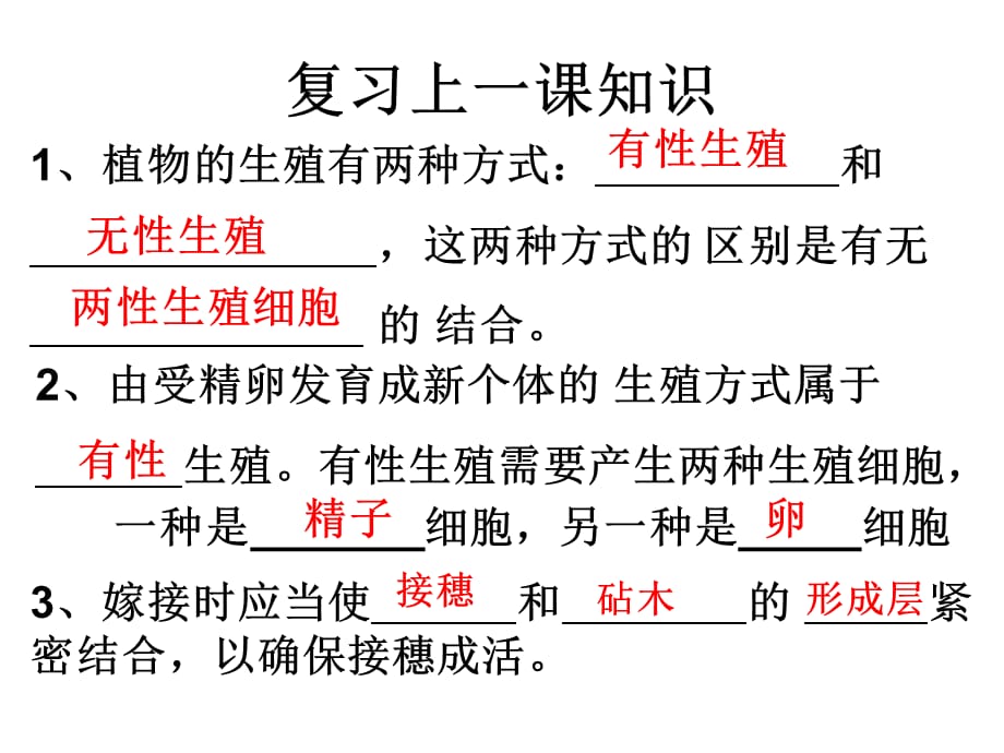 人教版八年级下册第七单元第一章第二节昆虫的生殖和发育(40张ppt)_第1页