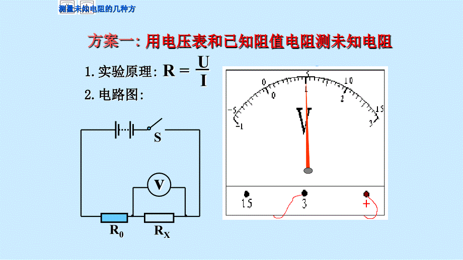 人教版九年级物理全第十七章 17.3 电阻的测量教学课件 (共20张PPT)_第4页