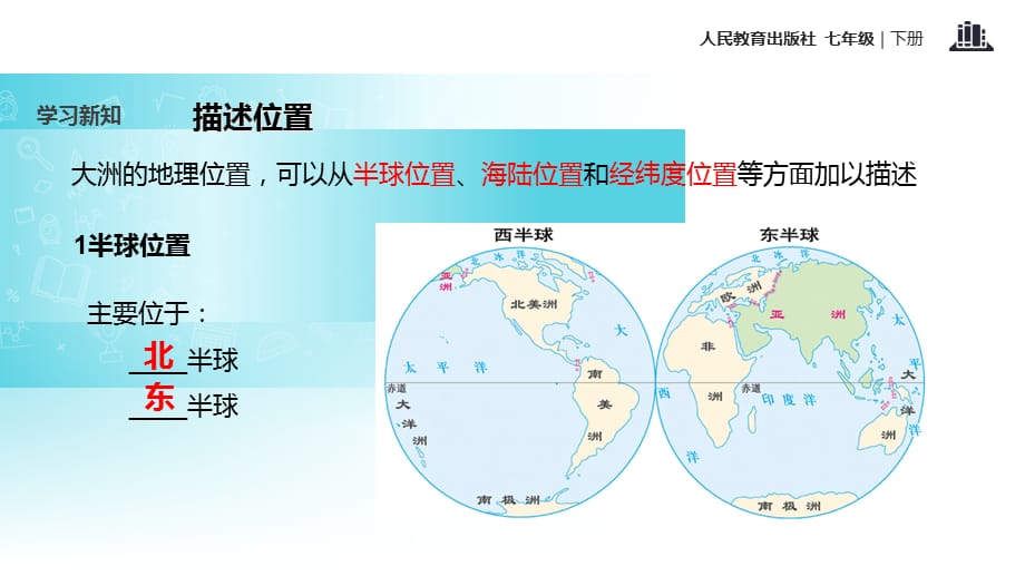 人教版七年级下册地理课件：6.1位置和范围 (共18张PPT)_第3页