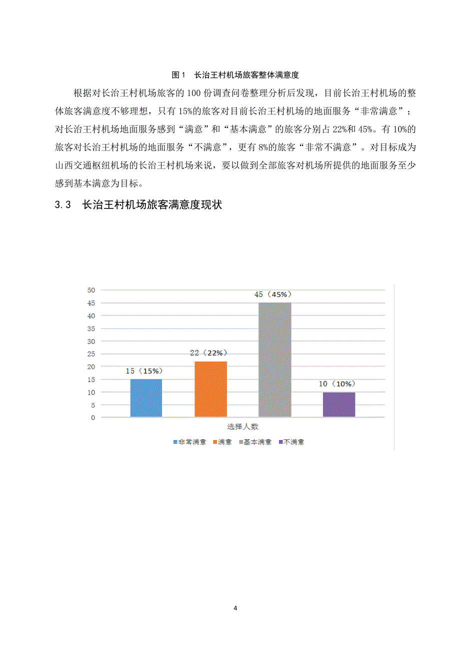 机场地面服务的旅客满意度研究+调查问卷_第4页