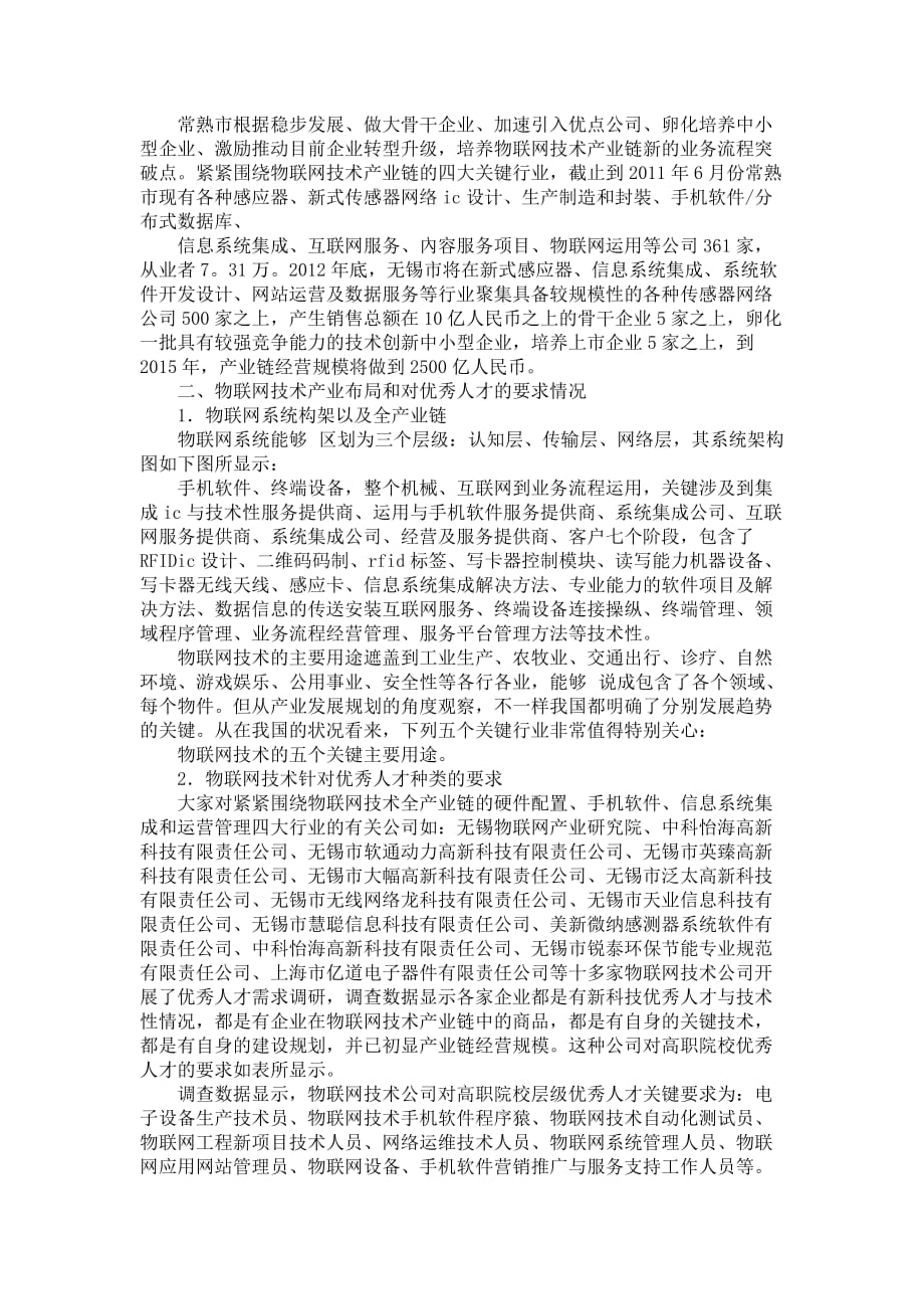 物联网技术产业链调查报告_第2页