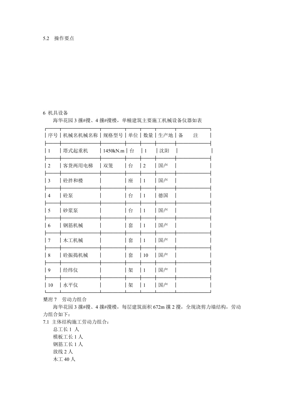 高层建筑上浇下贴立体施工法(Word版)_第3页