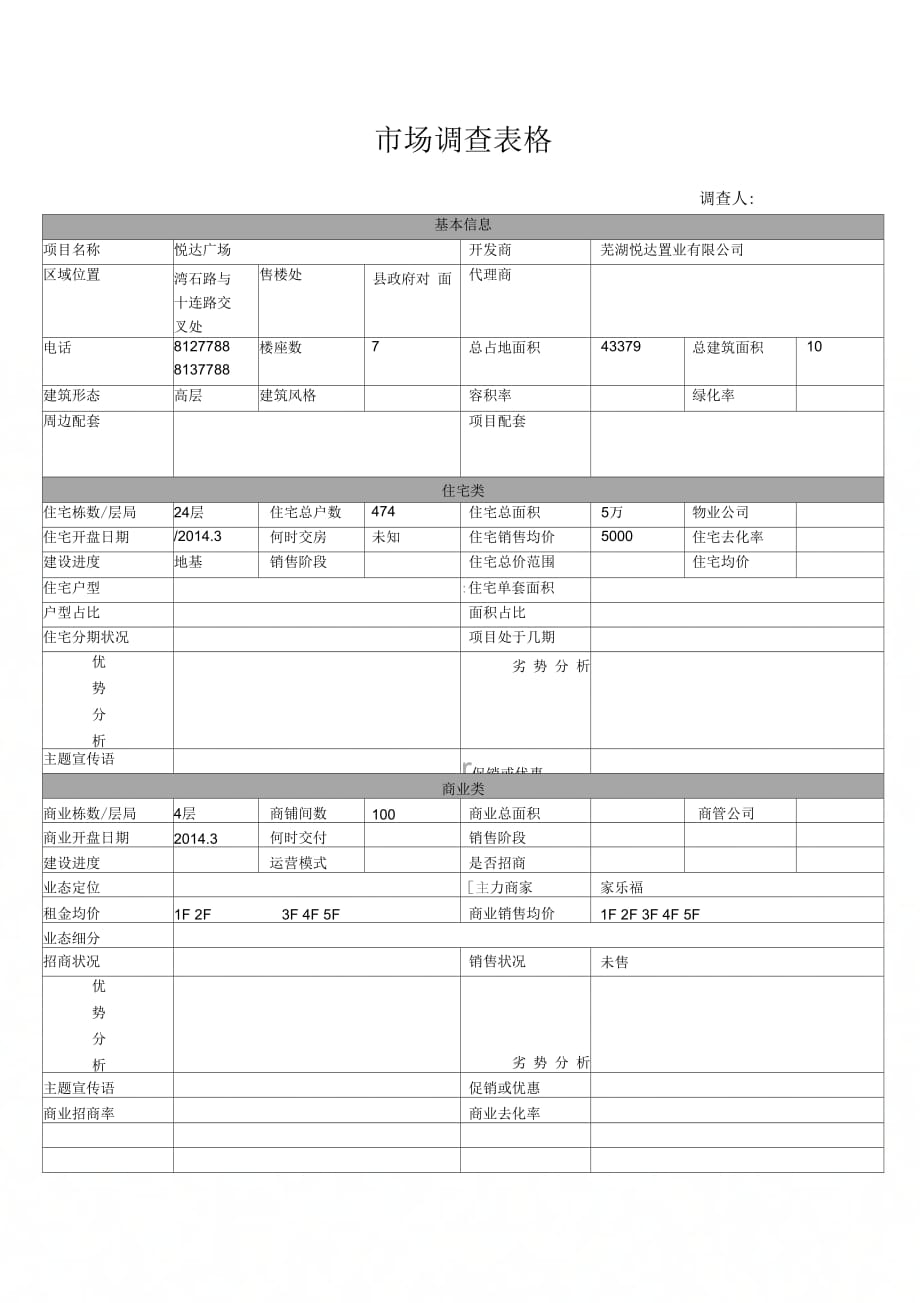 【精品】(最新)悦达广场_第1页