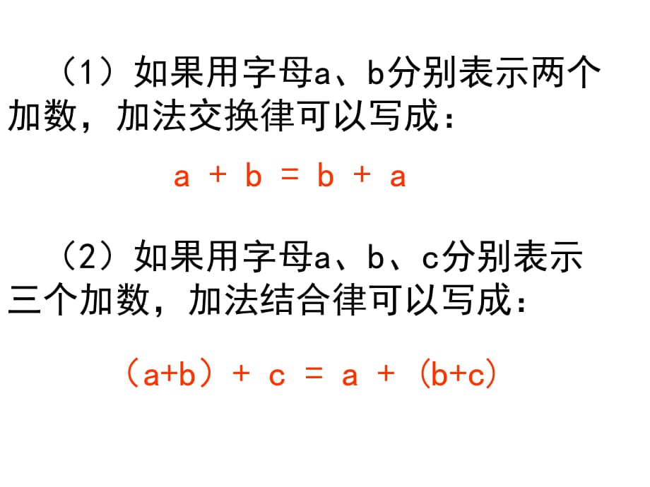 新人教版小学数学四年级下册课件 《运用加法运算定律进行简便计算》ppt课件_第2页