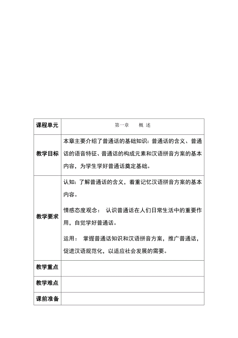 《普通话口语交际》教案教案电子教案完整版授课教案整本书教案电子讲义（最新）_第2页