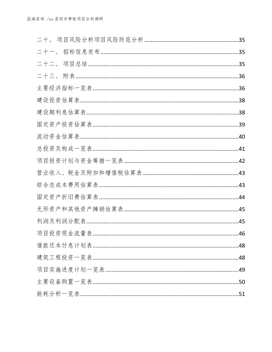 xx县同步带轮项目分析调研（模板参考）_第3页