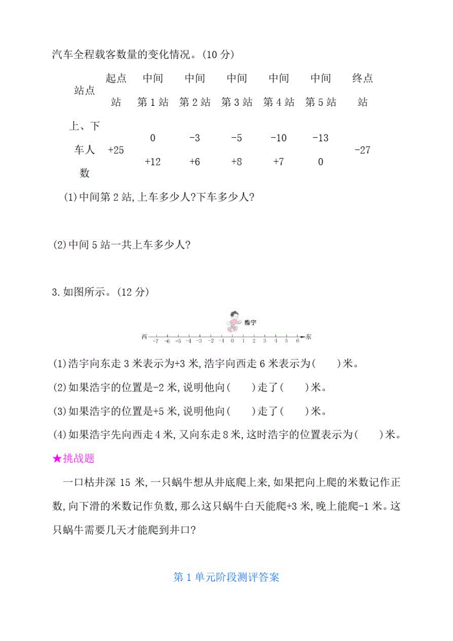 2021年苏教版小学数学五年级上册单元测试卷含答案(全册)_第3页