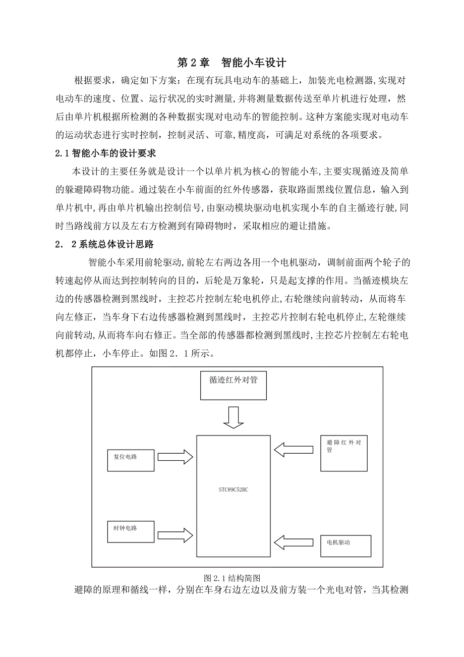 自-基于单片机的智能小车设计_第4页