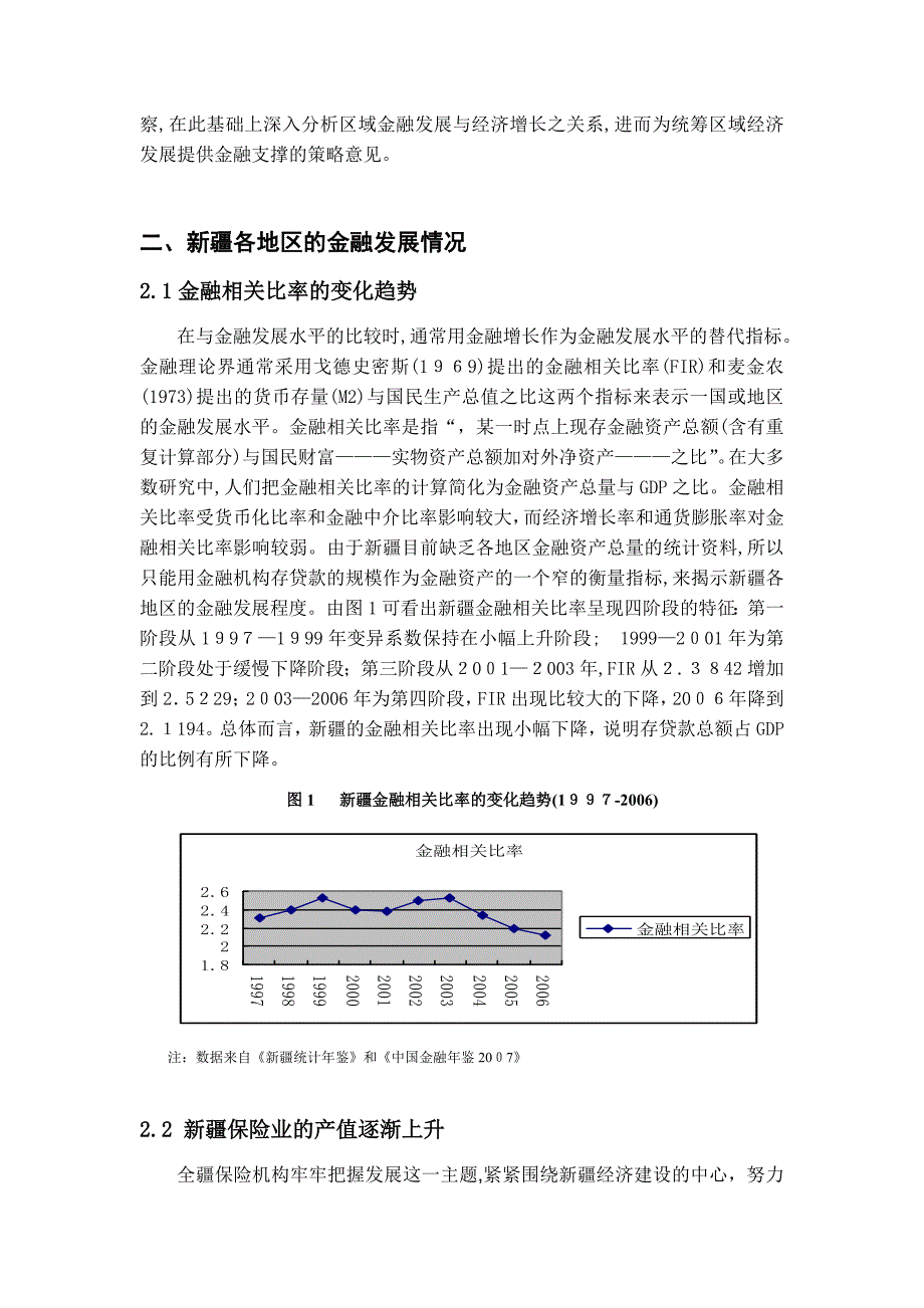 自-实证论文-区域金融发展对经济增长影响的实证研究-张玲玲2(面板数据)_第3页