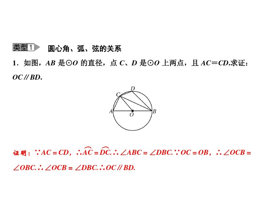 九下数学(沪科版)课件- 基础专题 与圆的基本性质有关的计算与证明_第2页