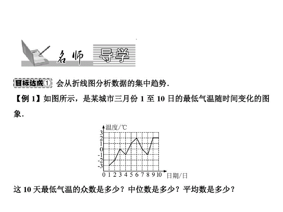 八上数学(北师大)课件-从统计图分析数据的集中趋势_第1页