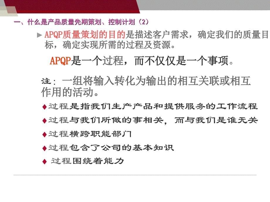 APQP(CP)-产品质量先期策划和控制计划_第5页