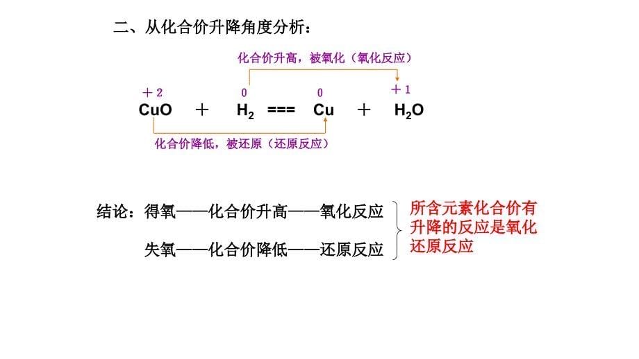 人教版高一化学必修一第二章第三节氧化还原反应(共37张PPT)2_第5页